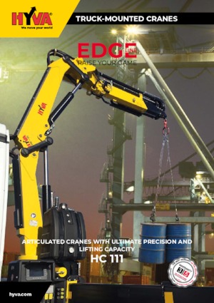 Hydraulische laadkranen Hyva Crane HC 111 E3