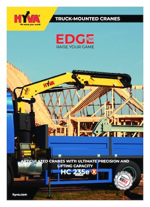 Hydraulische laadkranen Hyva Crane HC 235e X E6 