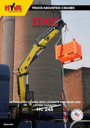 Hydraulische laadkranen Hyva Crane HC 245 E8 