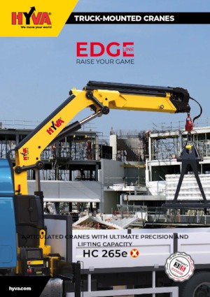 Hydraulische laadkranen Hyva Crane HC 265e E6 