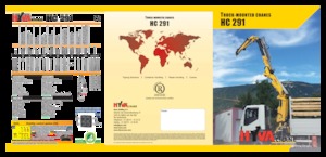 Hydraulische laadkranen Hyva Crane HC 291X 