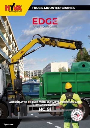 Hydraulische laadkranen Hyva Crane HC 91 E4