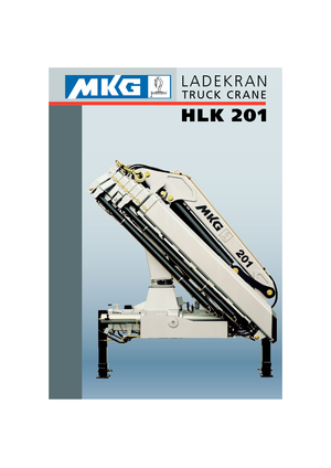 Hydraulische laadkranen MKG HLK 201 HP a1