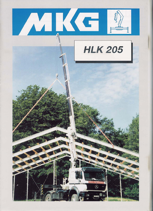 Hydraulische laadkranen MKG HLK 205 a2