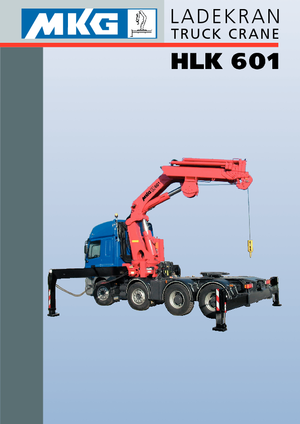 Hydraulische laadkranen MKG HLK 601 a4