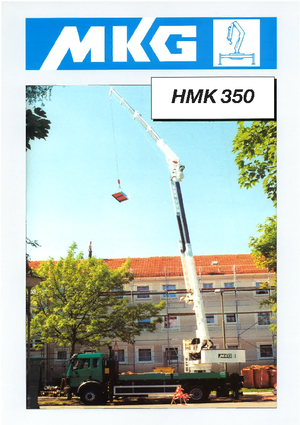 Hydraulische laadkranen MKG HMK 350 Ta2-a2