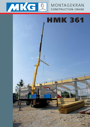 Hydraulische laadkranen MKG HMK 361 a3 L