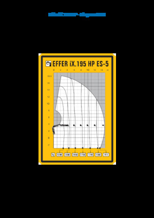 Hydraulische laadkranen Effer IX.195 HP ES5