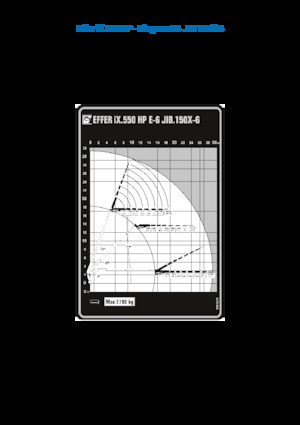 Hydraulische laadkranen Effer IX.550 HP E6