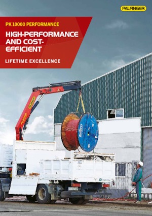 Hydraulische laadkranen Palfinger PK 10000 B