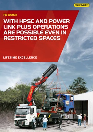 Hydraulische laadkranen Palfinger PK 100002 HPLS D