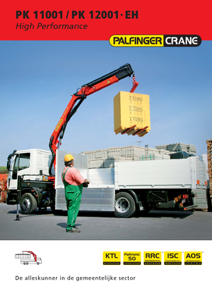 Hydraulische laadkranen Palfinger PK 12001 EH C