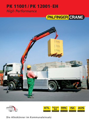 Hydraulische laadkranen Palfinger PK 12001 EH C