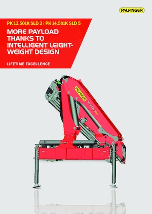 Hydraulische laadkranen Palfinger PK 14.501K SLD 5