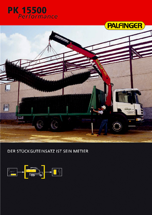 Hydraulische laadkranen Palfinger PK 15500 C