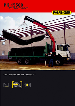 Hydraulische laadkranen Palfinger PK 15500 C