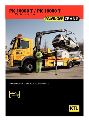 Hydraulische laadkranen Palfinger PK 18000 TC  HPLS