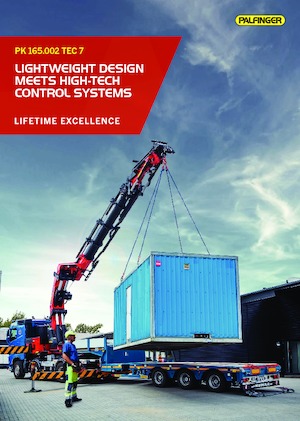 Hydraulische laadkranen Palfinger PK 165.002 TEC 7 H 