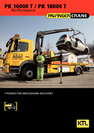 Hydraulische laadkranen Palfinger PK 18000 TC  HPLS