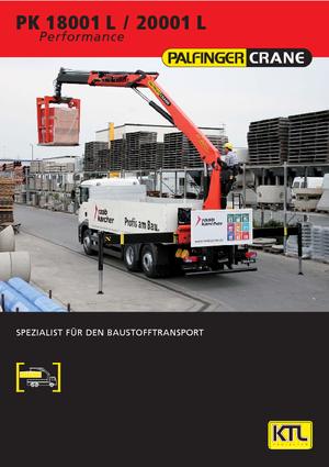 Hydraulische laadkranen Palfinger PK 18001 LAH 4