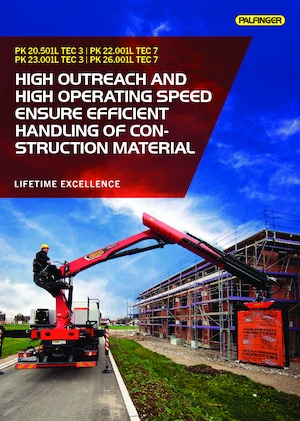 Hydraulische laadkranen Palfinger PK 23.001L TEC 3 C