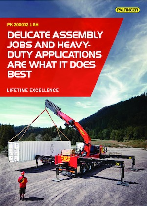 Hydraulische laadkranen Palfinger PK 200002 L-SH G