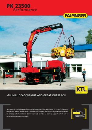 Hydraulische laadkranen Palfinger PK 23500 A