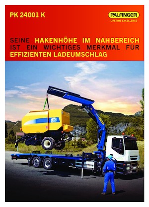 Hydraulische laadkranen Palfinger PK 24001-K B
