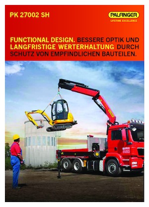 Hydraulische laadkranen Palfinger PK 27002 SH C