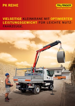 Hydraulische laadkranen Palfinger PK 2900 A