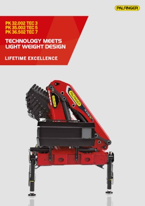 Hydraulische laadkranen Palfinger PK 32.002 TEC 3 C