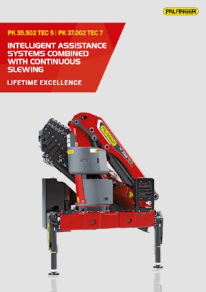 Hydraulische laadkranen Palfinger PK 37.002 TEC 7 E