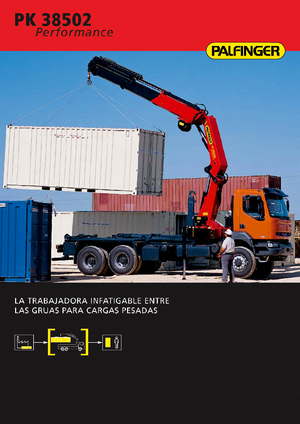 Hydraulische laadkranen Palfinger PK 38502 E