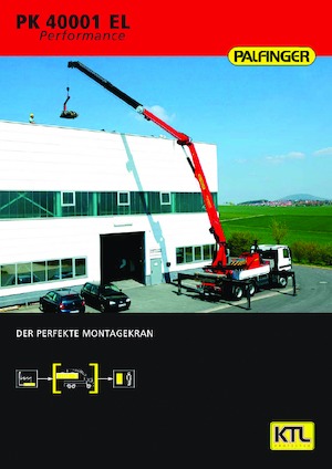 Hydraulische laadkranen Palfinger PK 40001 EL