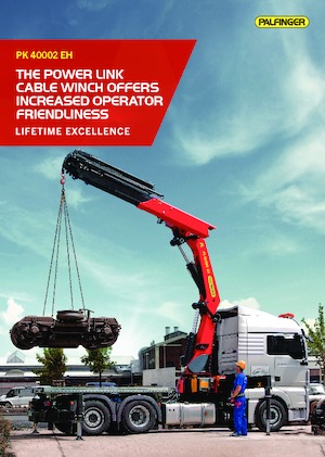 Hydraulische laadkranen Palfinger PK 40002 EH G