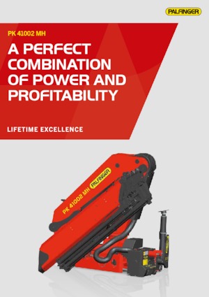Hydraulische laadkranen Palfinger PK 41002 MH C