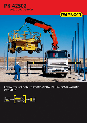 Hydraulische laadkranen Palfinger PK 42502 HPLS B