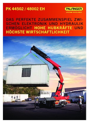 Hydraulische laadkranen Palfinger PK 48002 EH D
