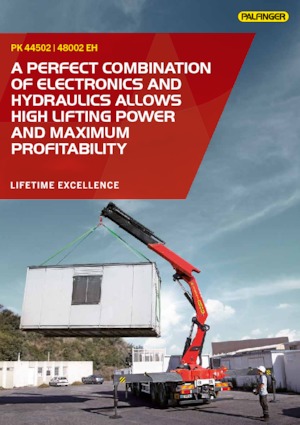 Hydraulische laadkranen Palfinger PK 44502 C