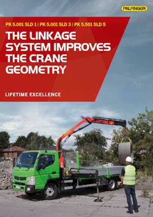Hydraulische laadkranen Palfinger PK 5.001 SLD 3 C