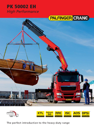 Hydraulische laadkranen Palfinger PK 50002 EH G