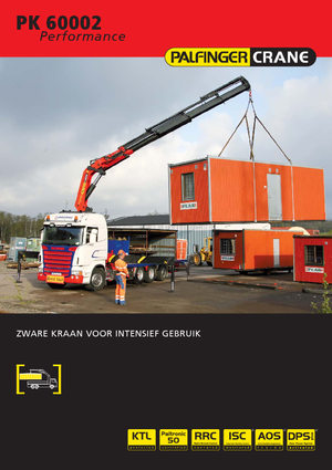 Hydraulische laadkranen Palfinger PK 60002 HPLS C
