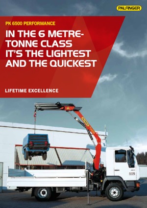 Hydraulische laadkranen Palfinger PK 6500 A