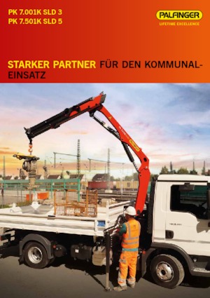 Hydraulische laadkranen Palfinger PK 7.001K SLD 3
