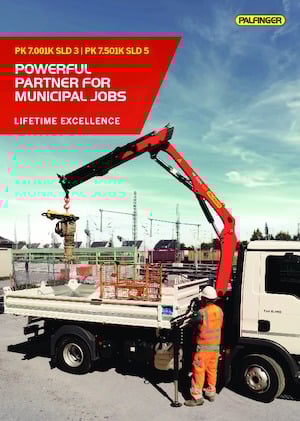 Hydraulische laadkranen Palfinger PK 7.501K SLD 5 A