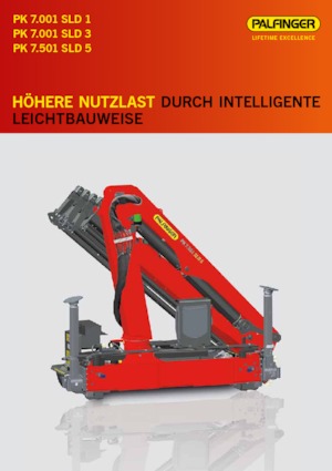 Hydraulische laadkranen Palfinger PK 7.501 SLD 5
