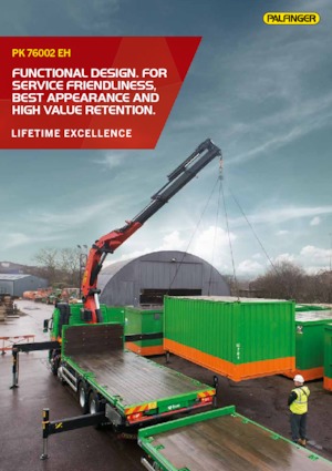 Hydraulische laadkranen Palfinger PK 76002 EH F