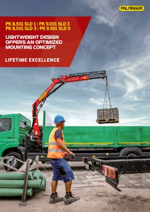 Hydraulische laadkranen Palfinger PK 8.501 SLD 1 C