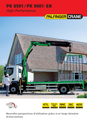 Hydraulische laadkranen Palfinger PK 9001 EH C