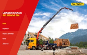 Hydraulische laadkranen Palfinger PK 92002 SH F